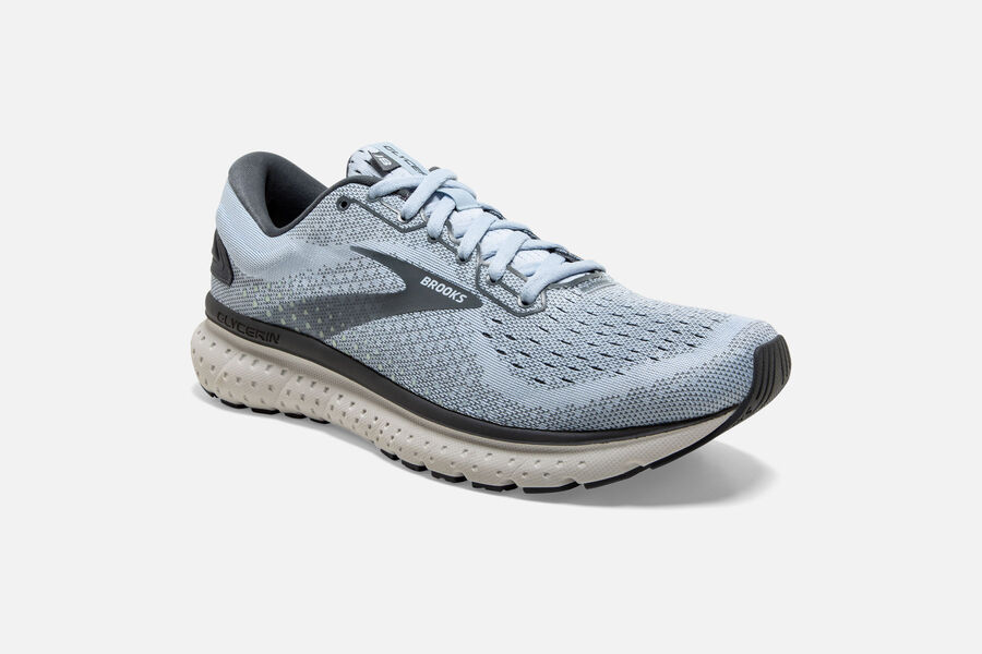 Brooks Israel Glycerin 18 Road Running Shoes Womens - Grey - ZHU-503184